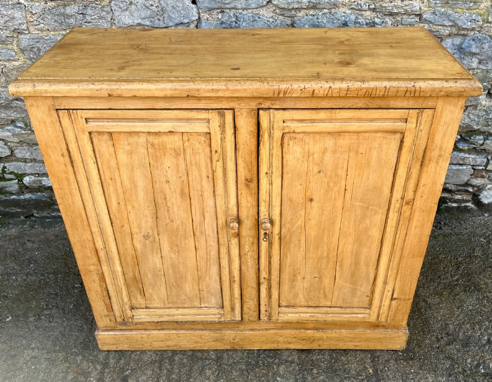 Large Antique Pine Cupboard View II