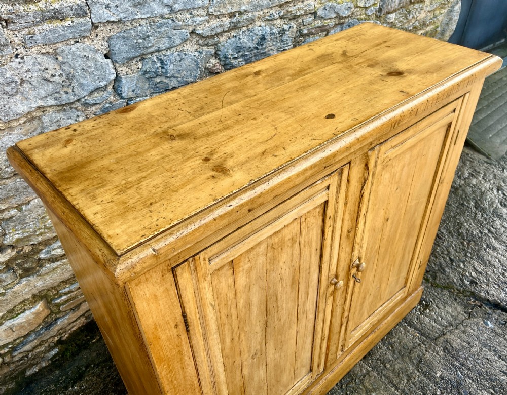 Large Antique Pine Cupboard View III