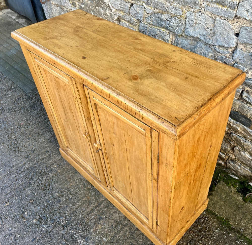 Large Antique Pine Cupboard View IX