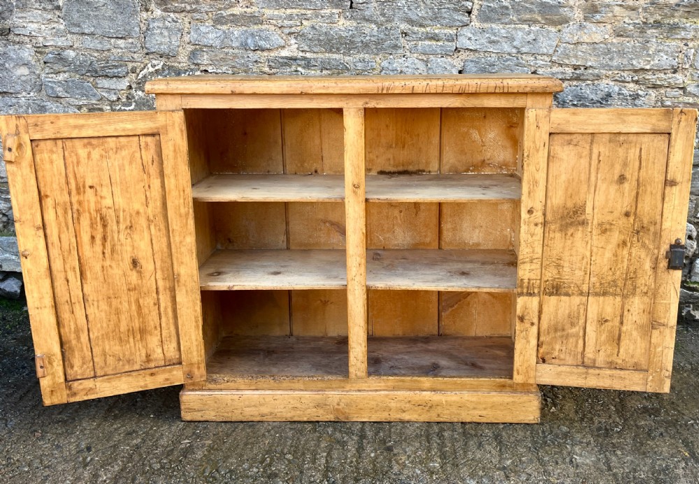 Large Antique Pine Cupboard View XIII