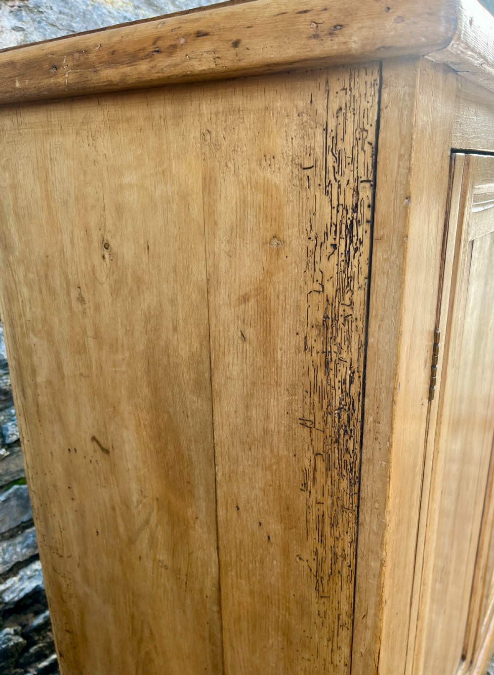 Large Antique Pine Cupboard View XV
