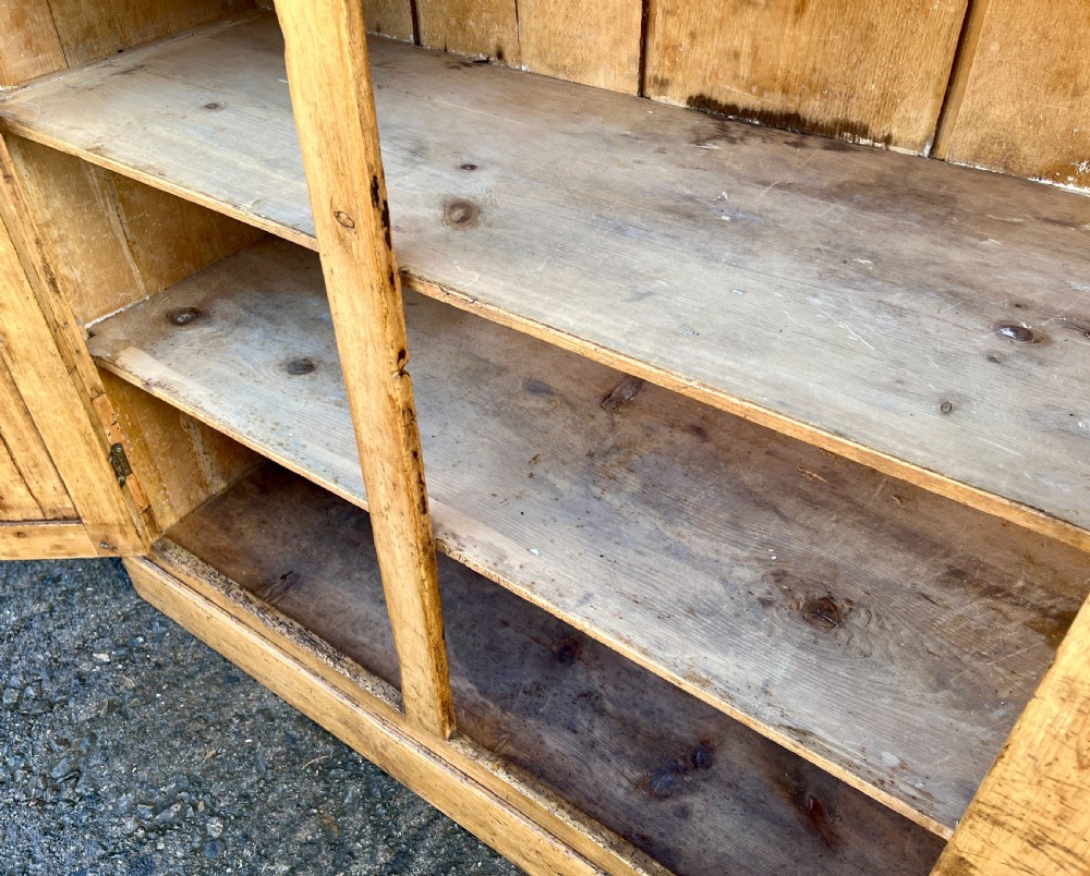 Large Antique Pine Cupboard View XVIII