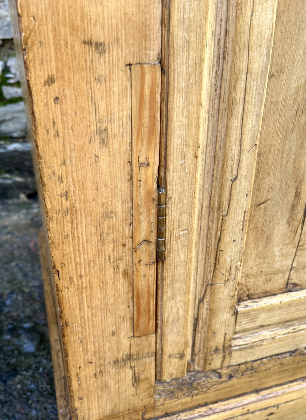 Large Antique Pine Cupboard View XXII