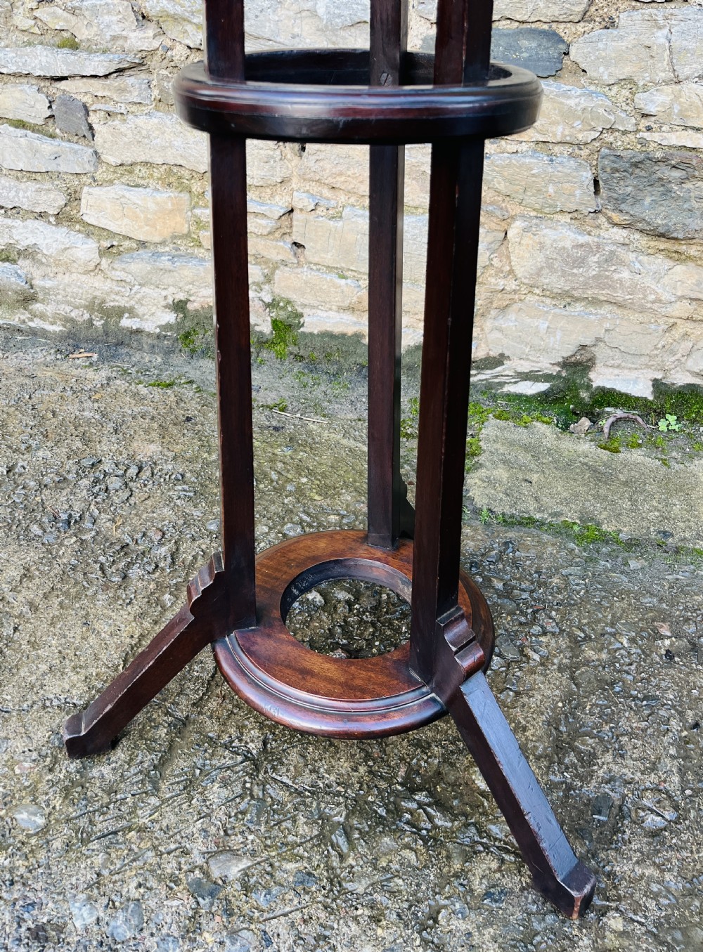 Edwardian Mahogany Hall Stand View X
