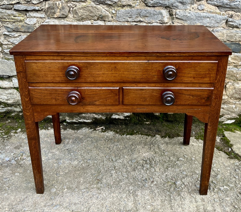 Antique Welsh Oak Side Table