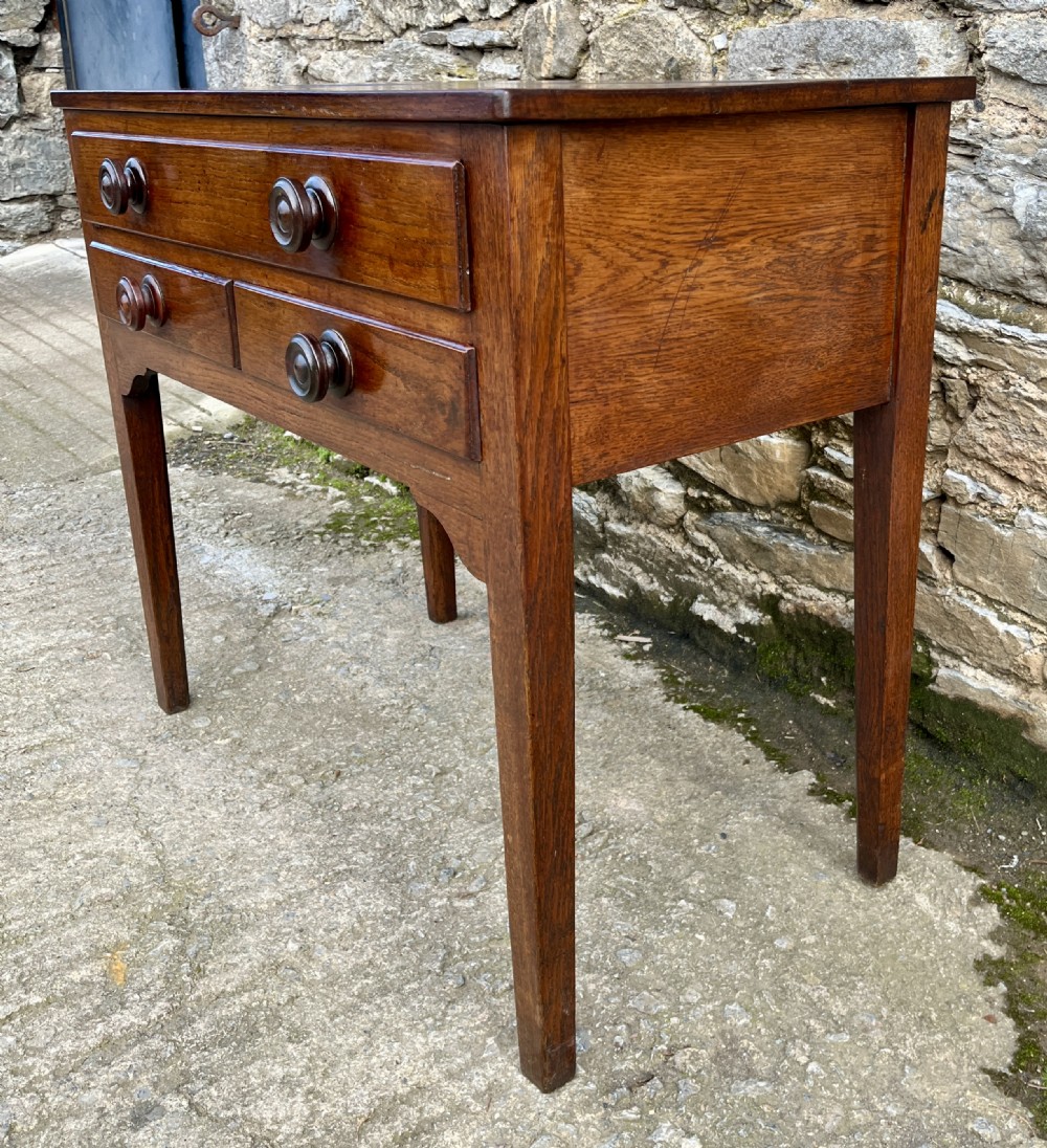 Antique Welsh Oak Side Table View XIII