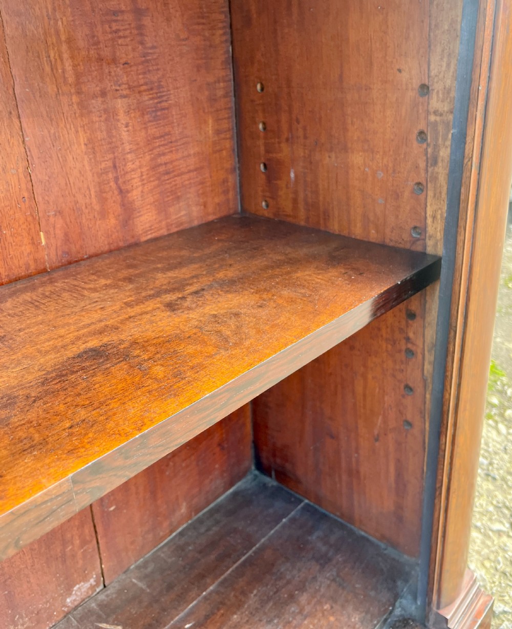 Victorian Rosewood Open Bookcase View XII
