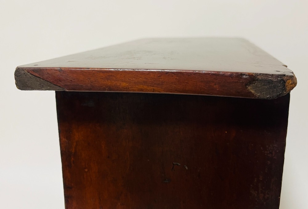 Victorian Mahogany Apprentice Chest of Drawers View IV