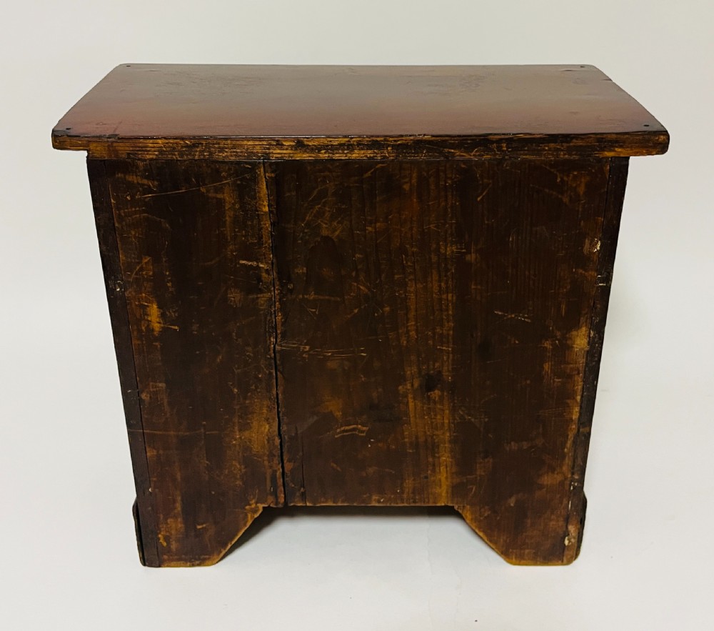 Victorian Mahogany Apprentice Chest of Drawers View VIII