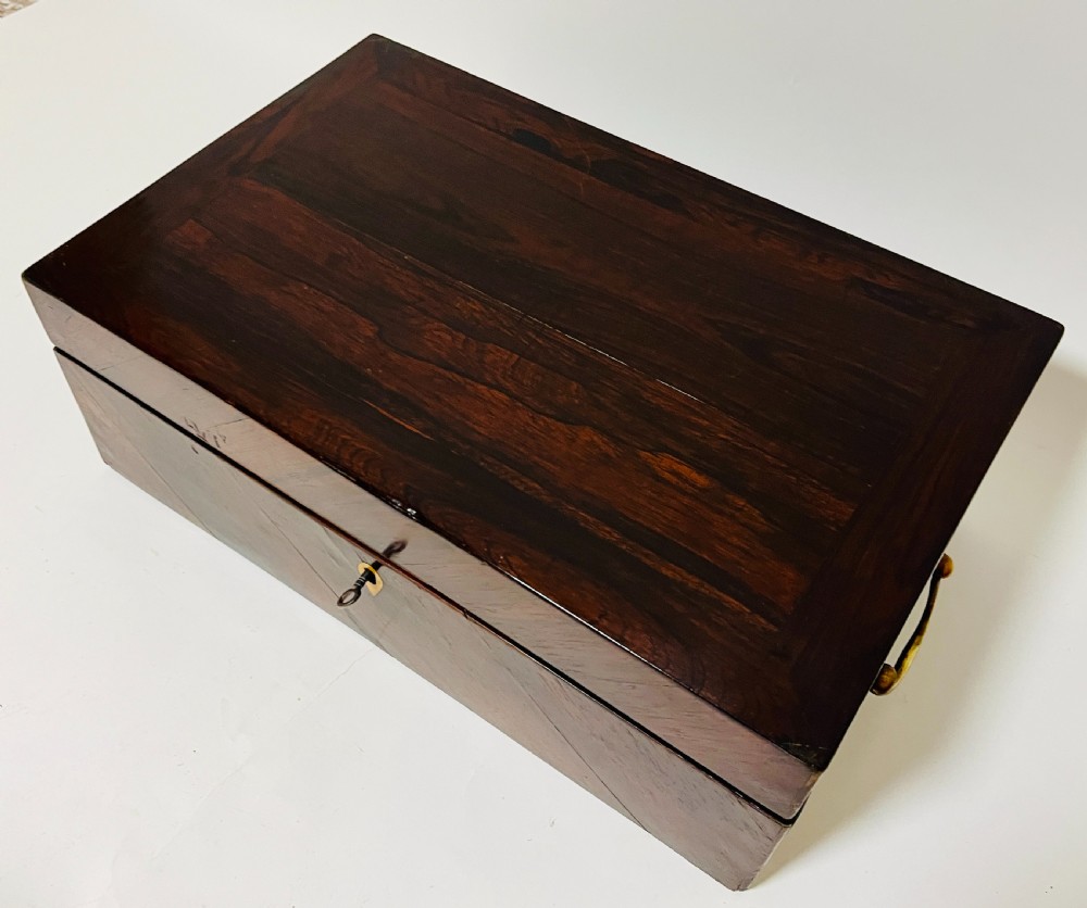 Victorian Rosewood Writing Slope View III
