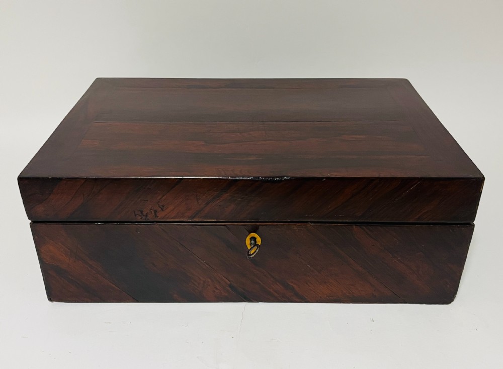 Victorian Rosewood Writing Slope View VII