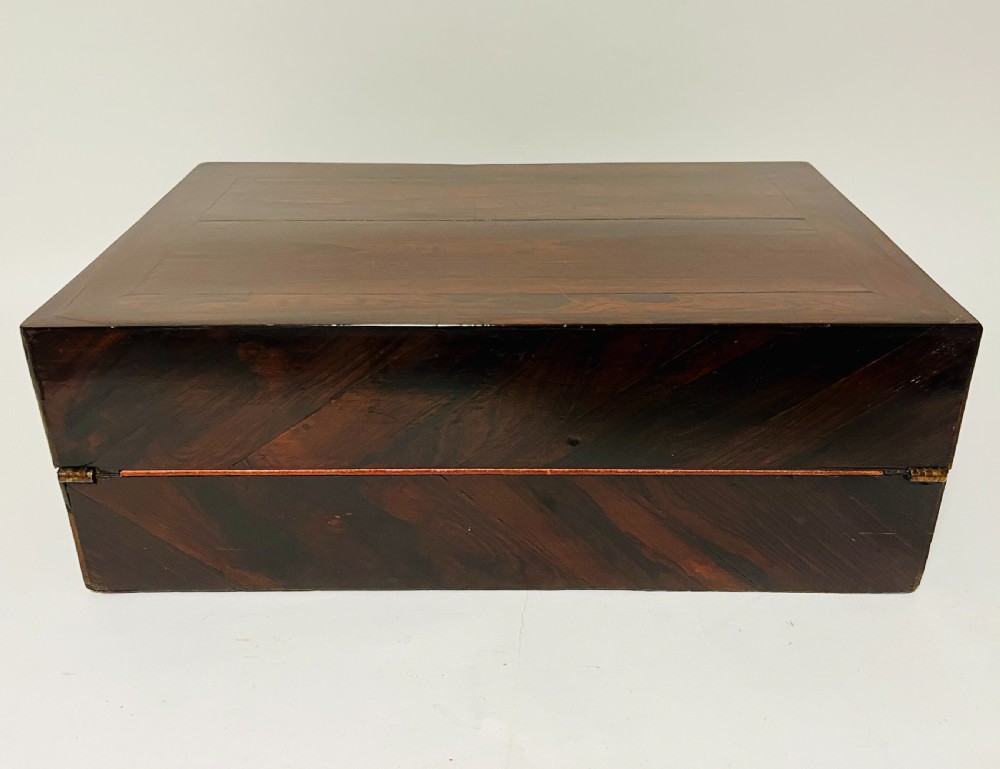 Victorian Rosewood Writing Slope View XIII