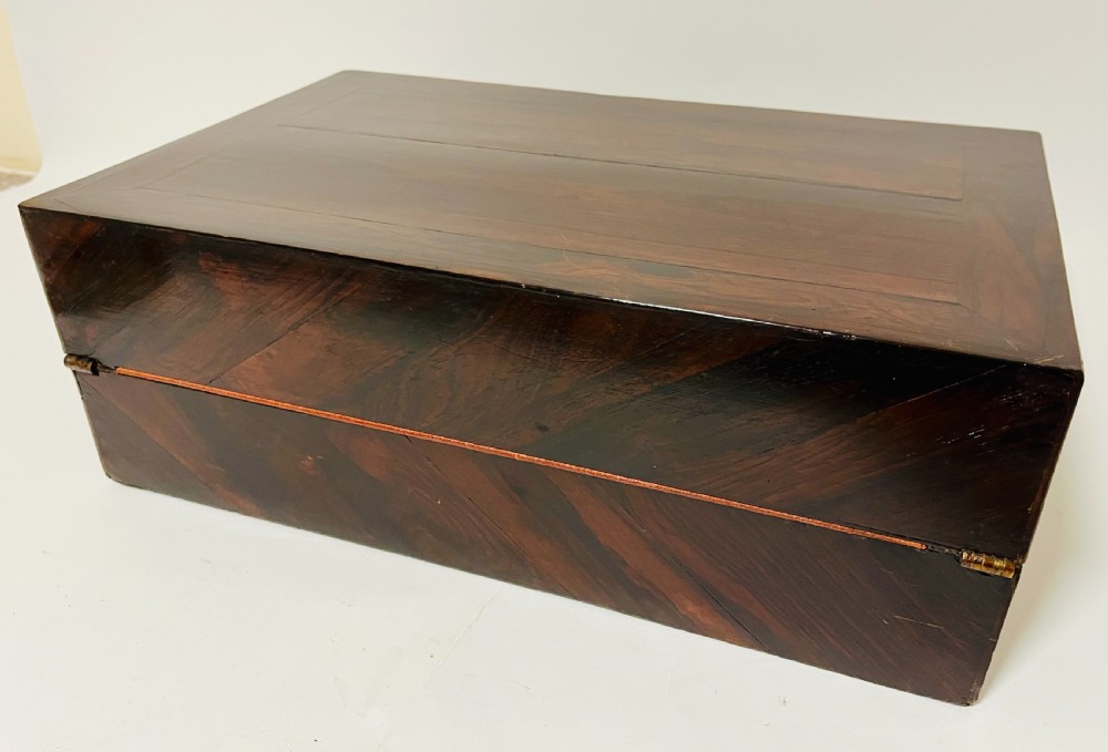 Victorian Rosewood Writing Slope View XIV