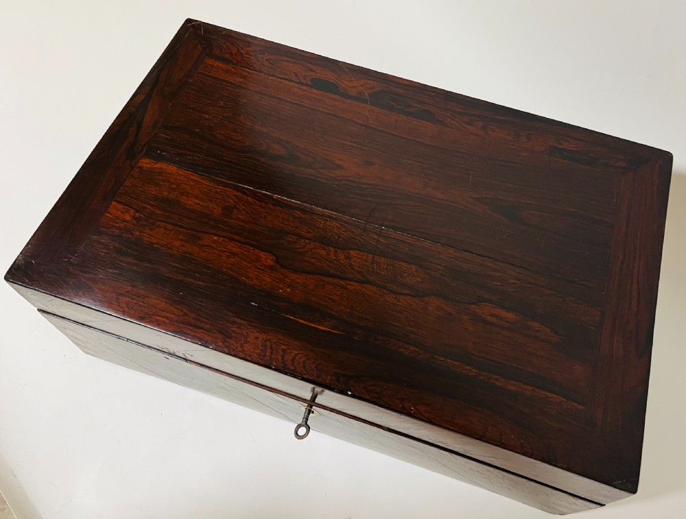 Victorian Rosewood Writing Slope View XV