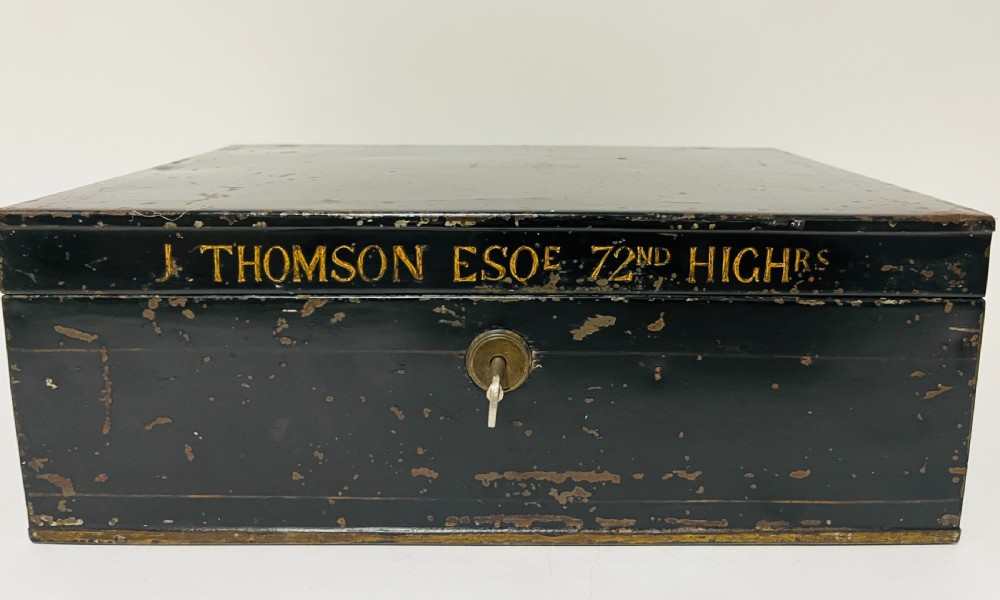 Antique Military Document Box View II