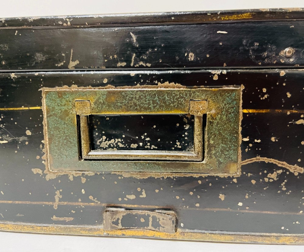 Antique Military Document Box View XI