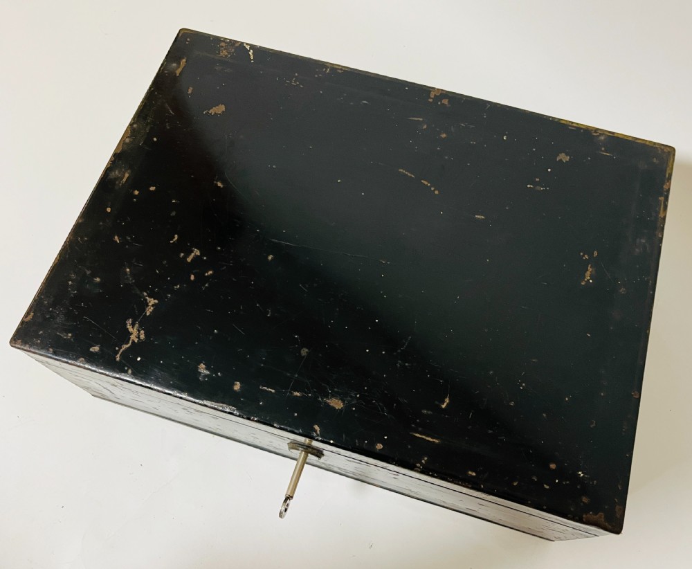 Antique Military Document Box View XVIII