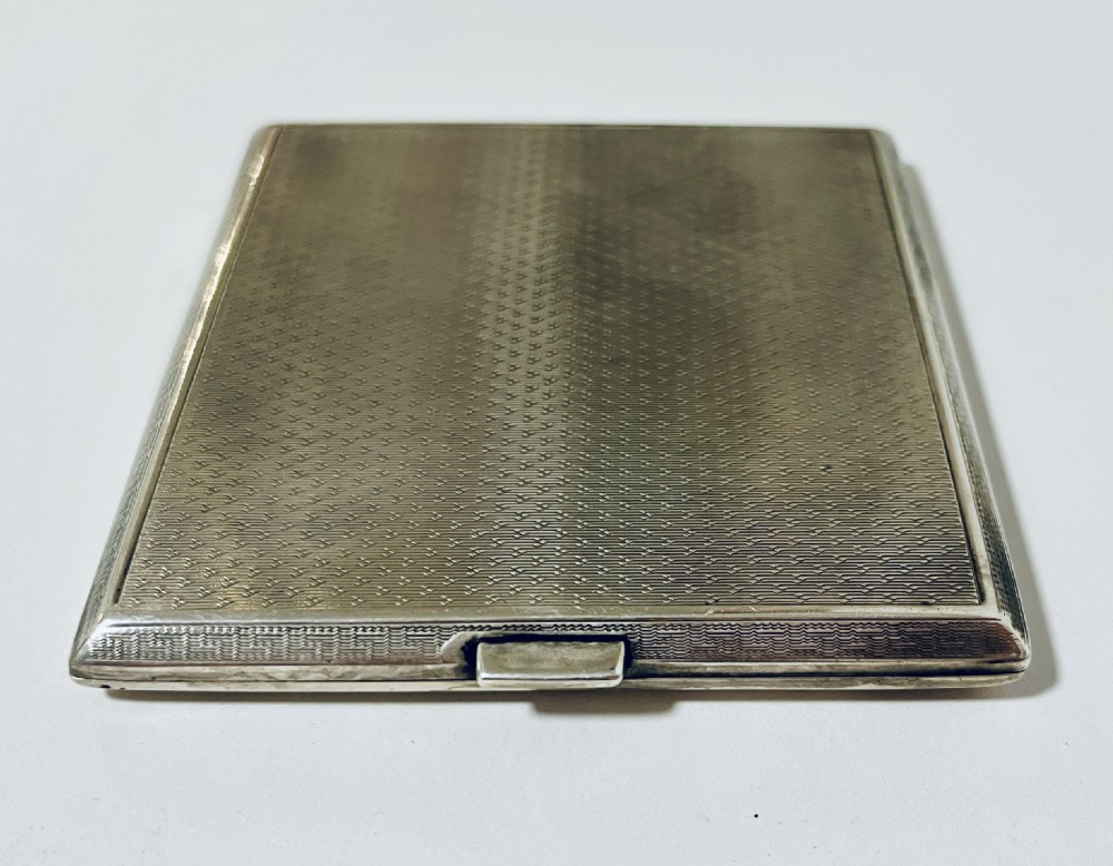 Antique Silver Cigarette Case View II