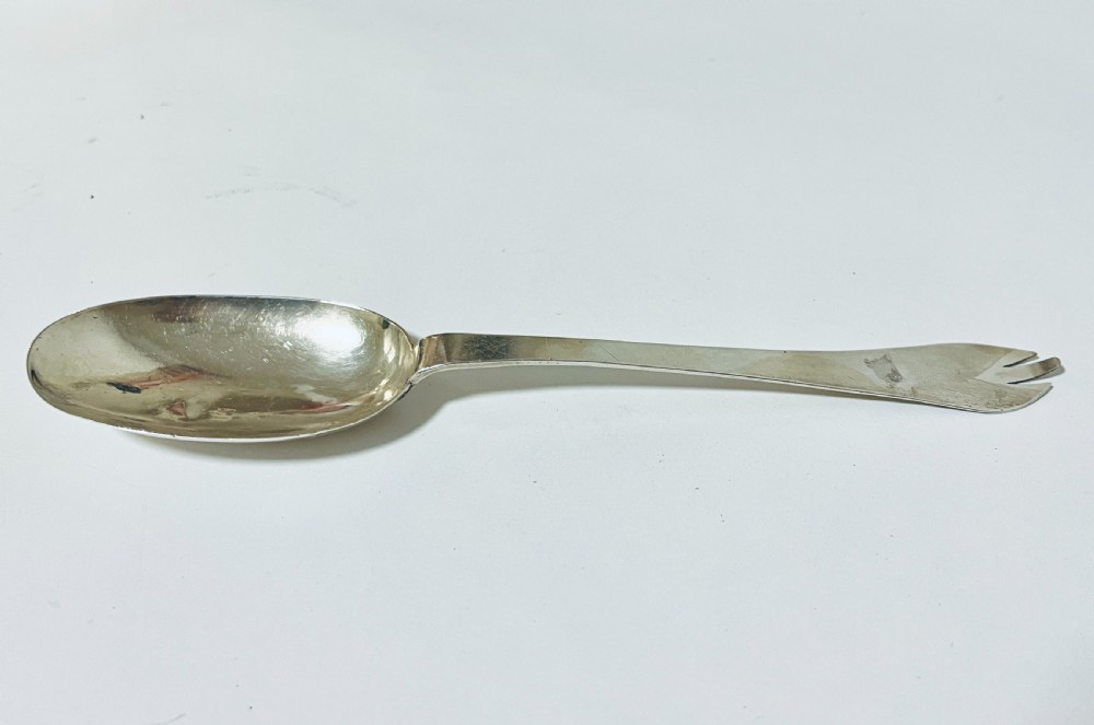 18th Century Exeter Silver Trefid Spoon