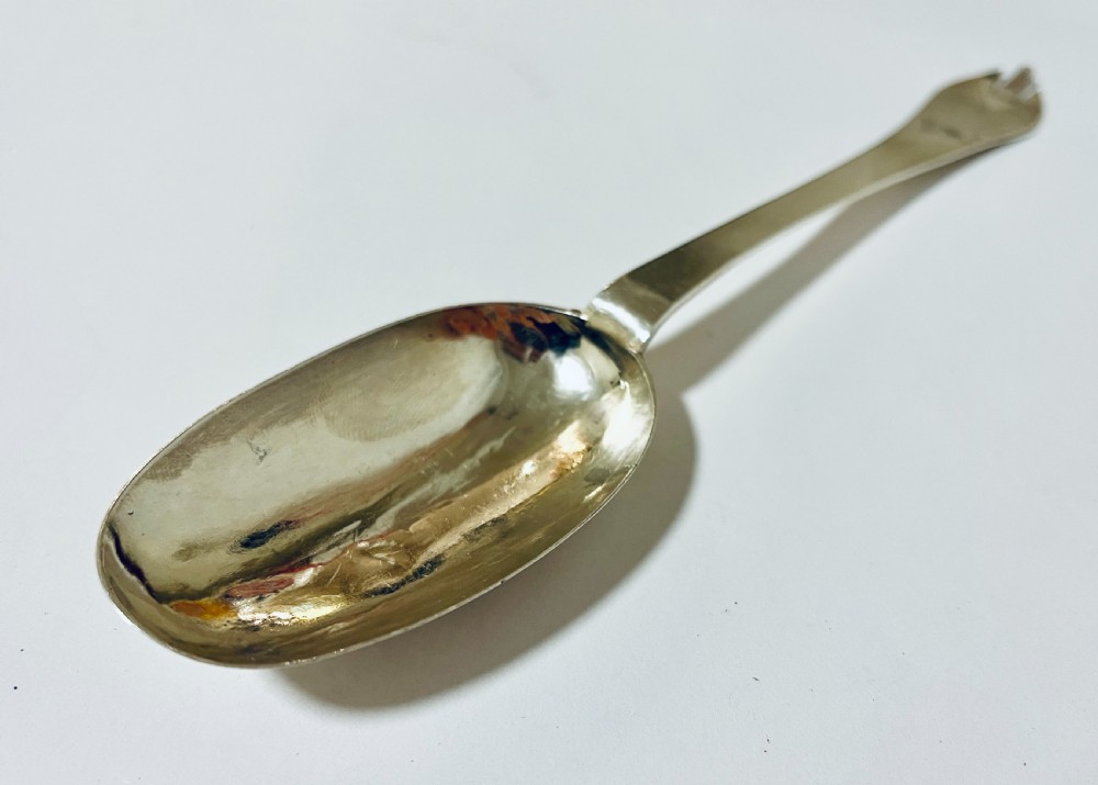 18th Century Exeter Silver Trefid Spoon View III