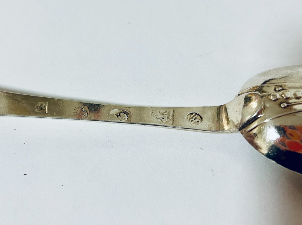18th Century Exeter Silver Trefid Spoon View IX