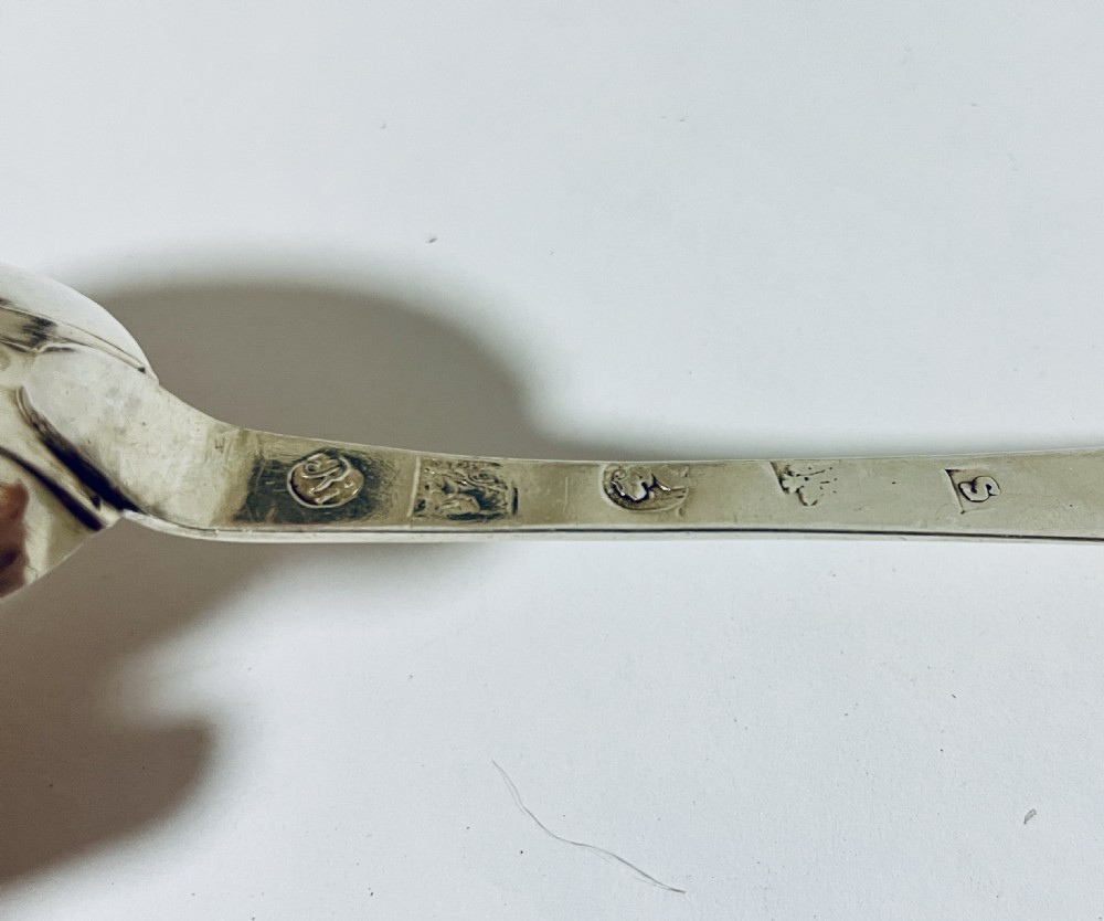 18th Century Exeter Silver Trefid Spoon View XIV