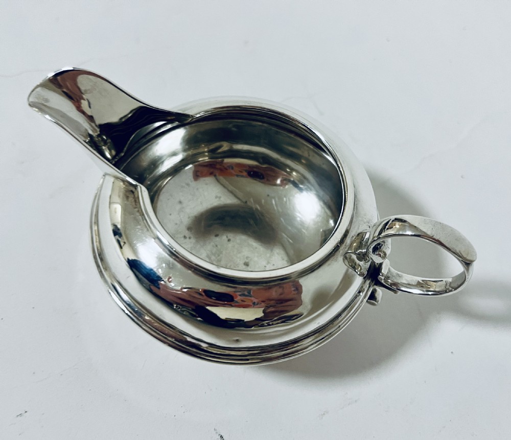 Antique Silver Cream Jug View VIII