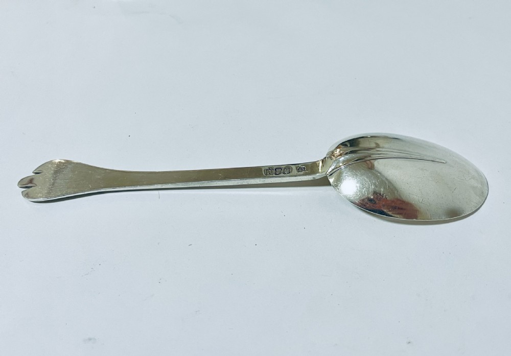 Antique Silver Trefid Spoon View VII