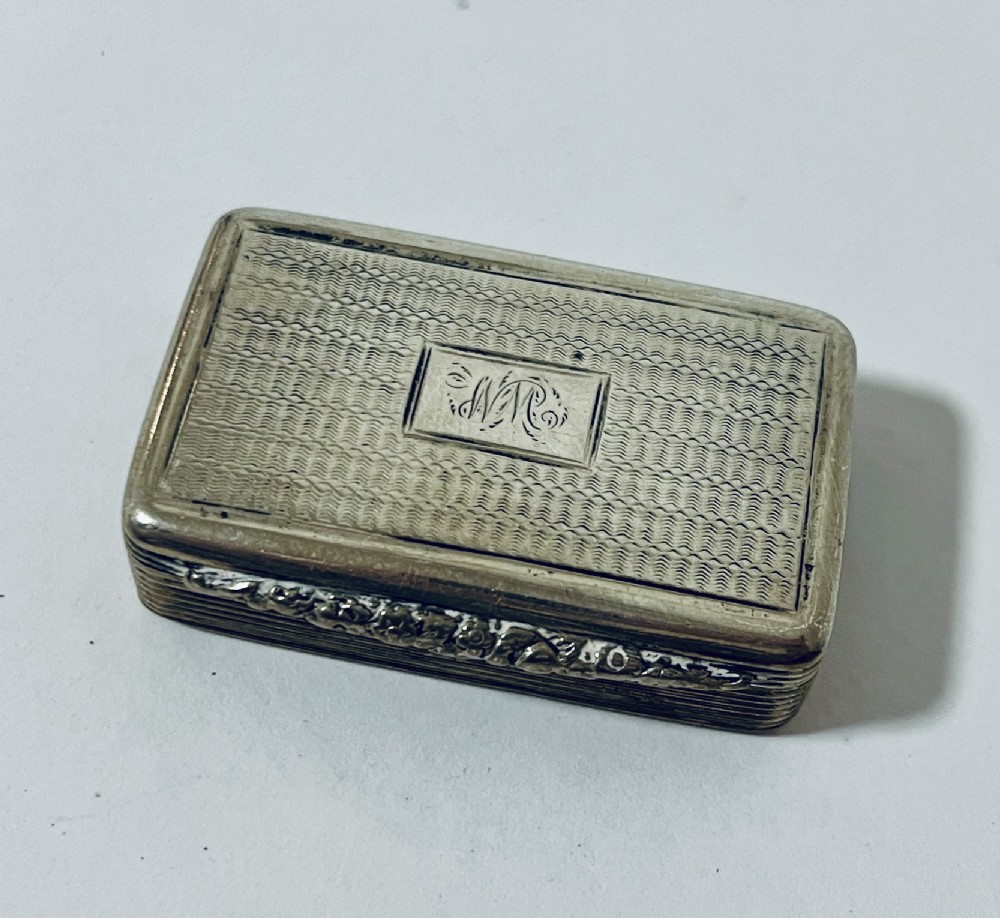 Georgian Silver Snuff Box