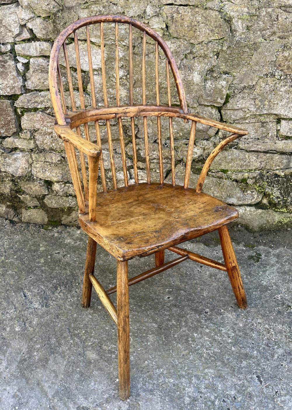 Primitive Westcountry Windsor Chair View XIV