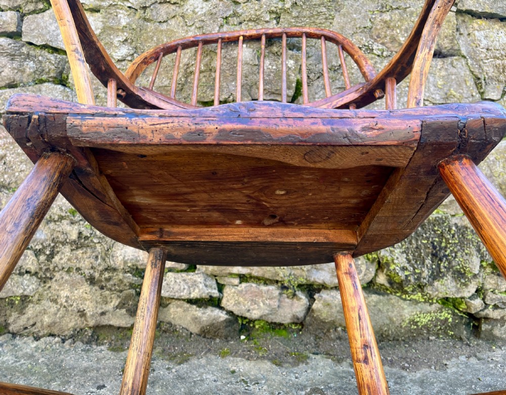 Primitive Westcountry Windsor Chair View XXI