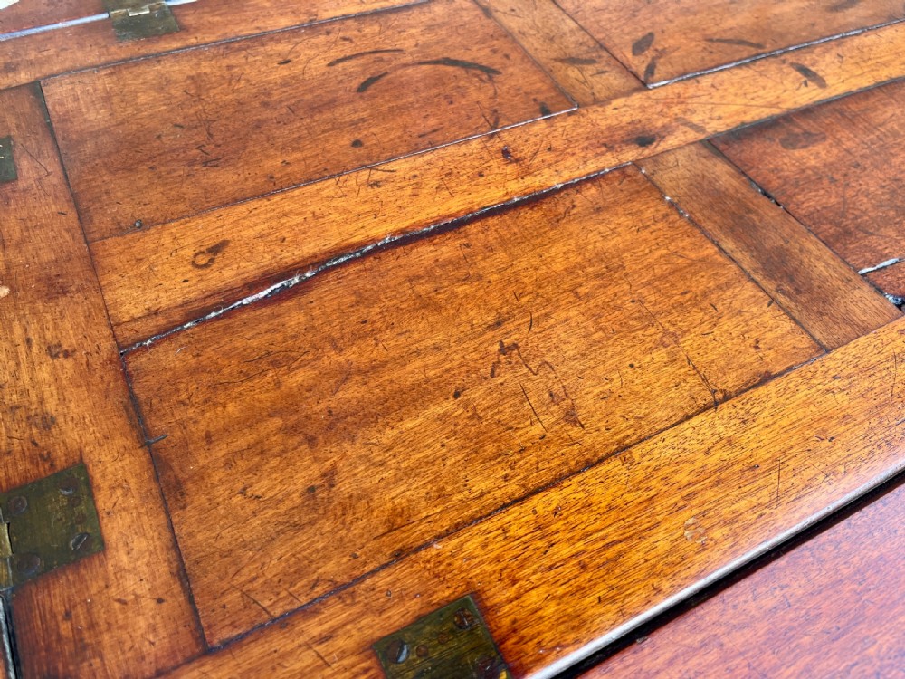 Georgian Mahogany Folding Butlers Tray View V