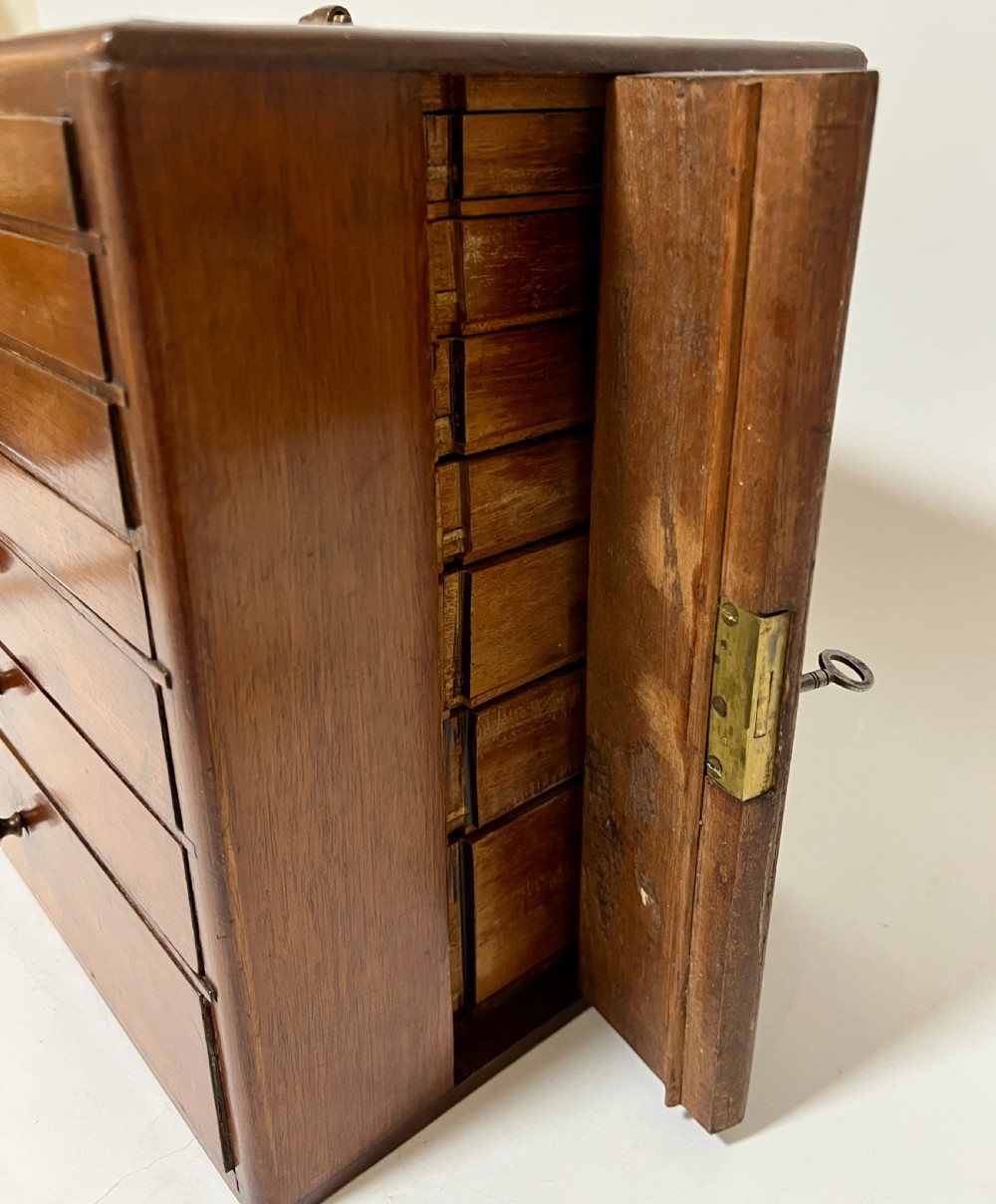 Antique Mahogany Specimen Drawers View X