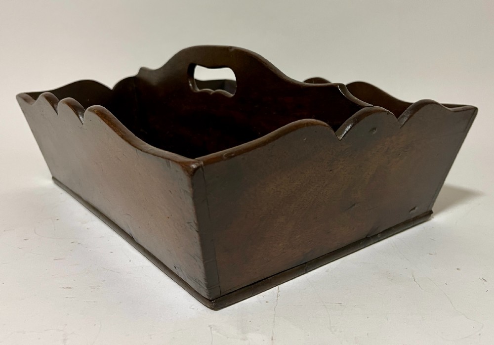 Georgian Mahogany Cutlery Tray View VII