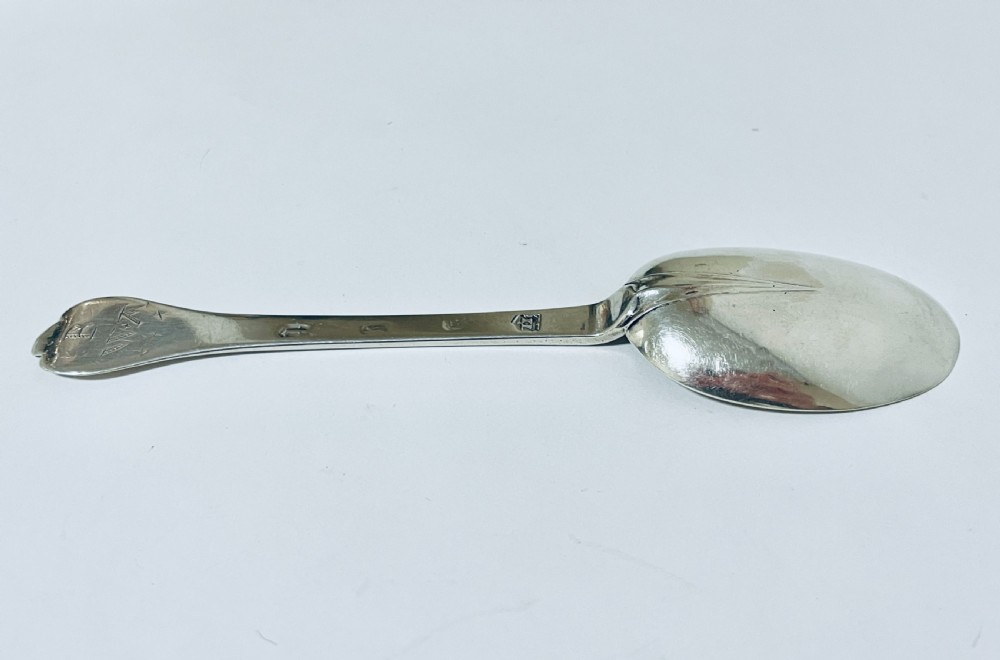 17th Century Silver Trefid Spoon View VIII
