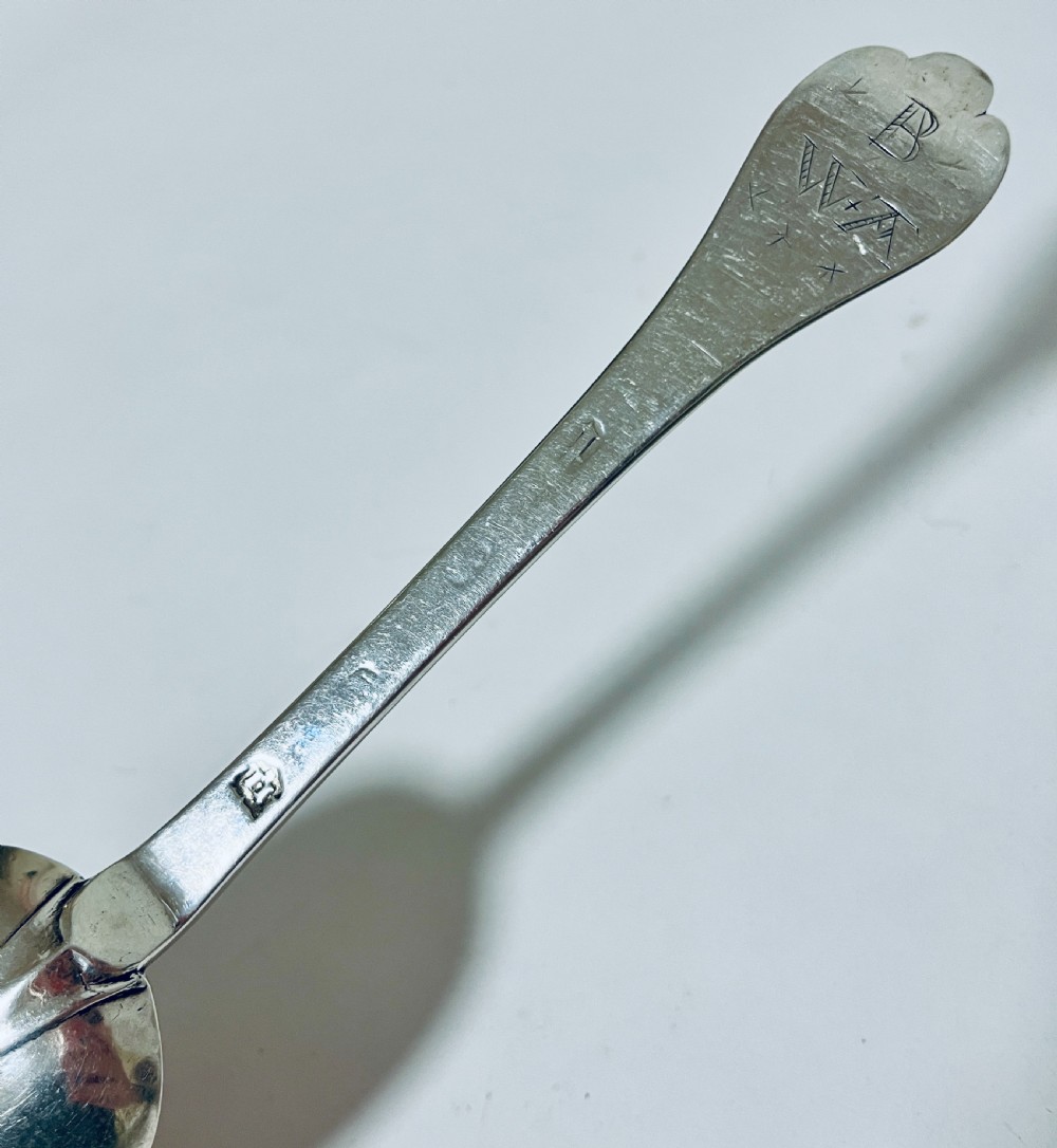 17th Century Silver Trefid Spoon View IX