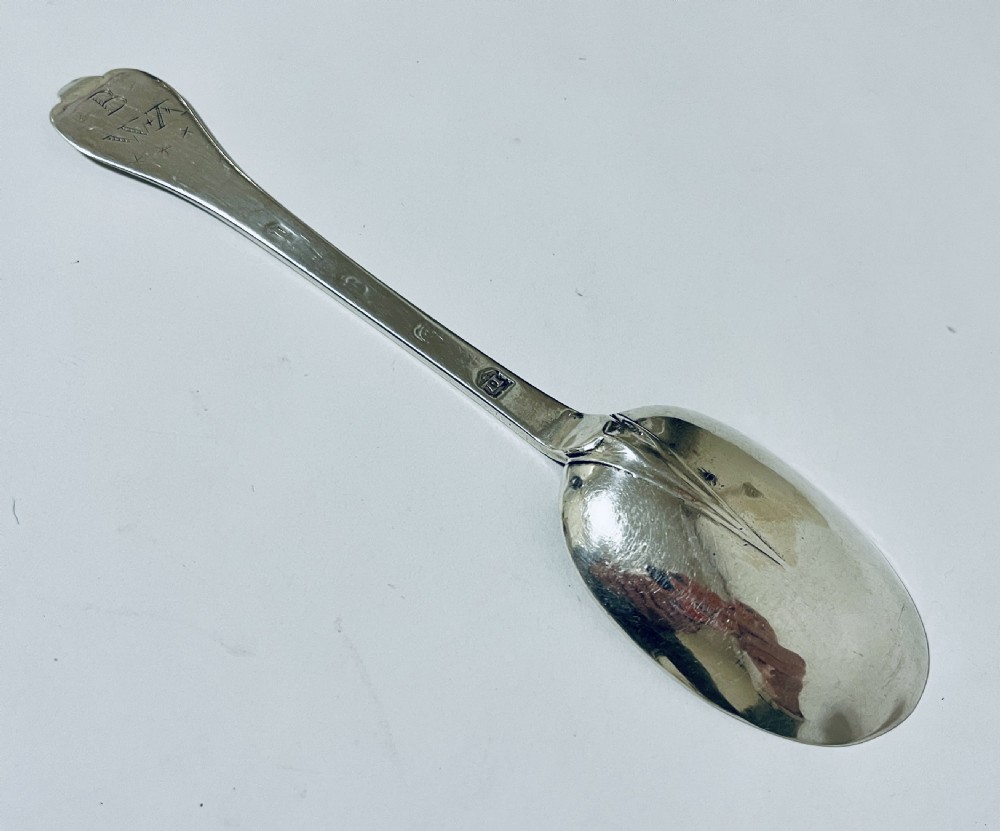 17th Century Silver Trefid Spoon View XII