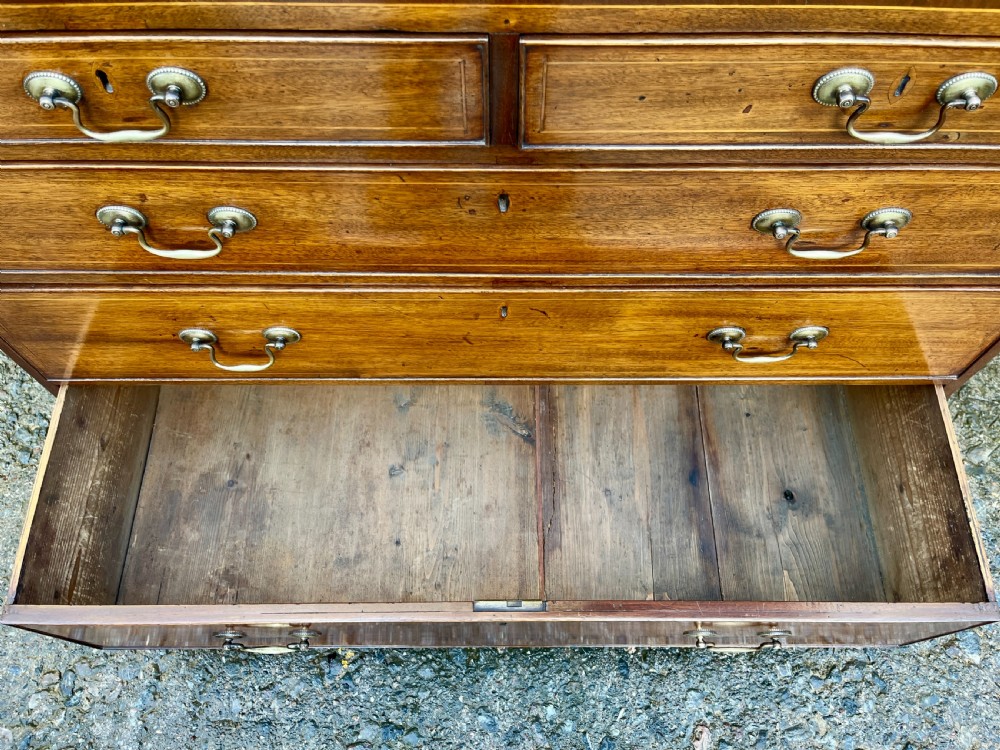Georgian Mahogany Chest of Drawers View VIII