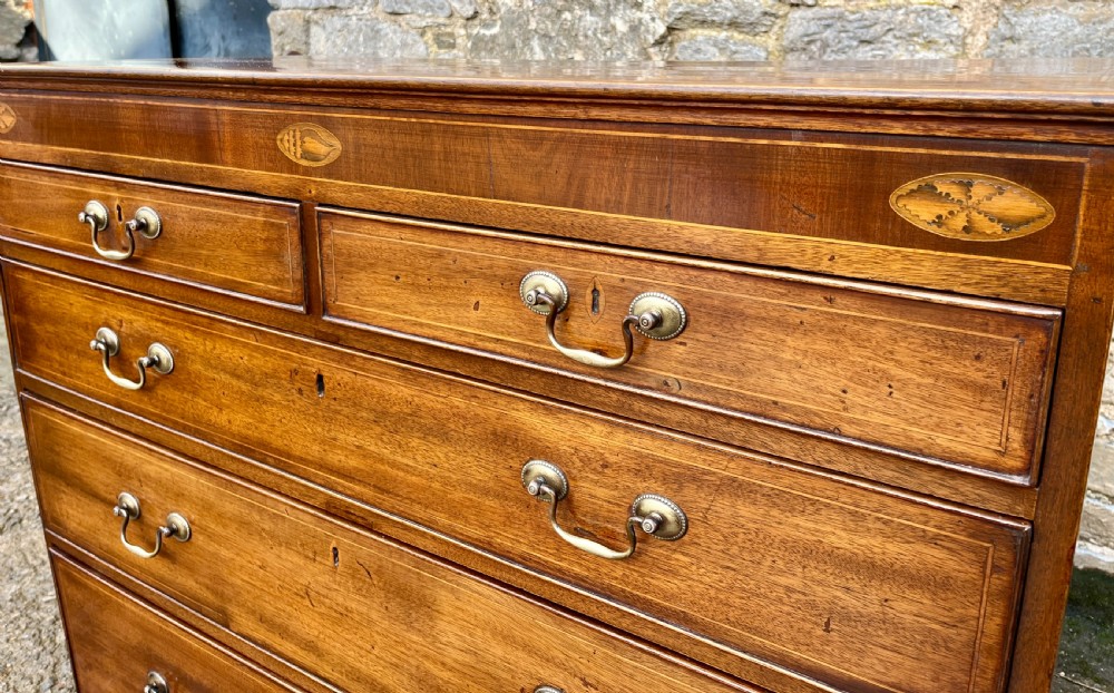 Georgian Mahogany Chest of Drawers View X