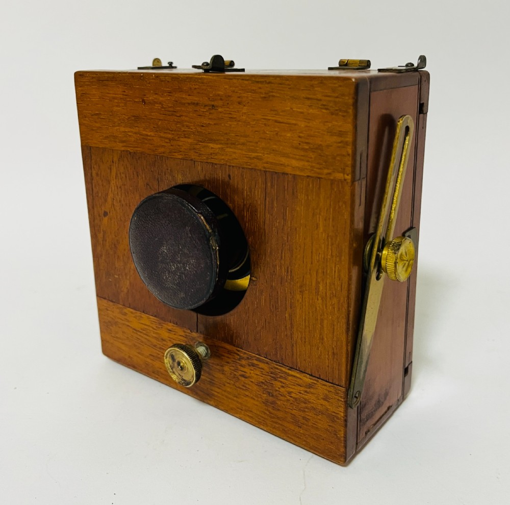 Antique Quarter Plate Mahogany Field Camera View VIII