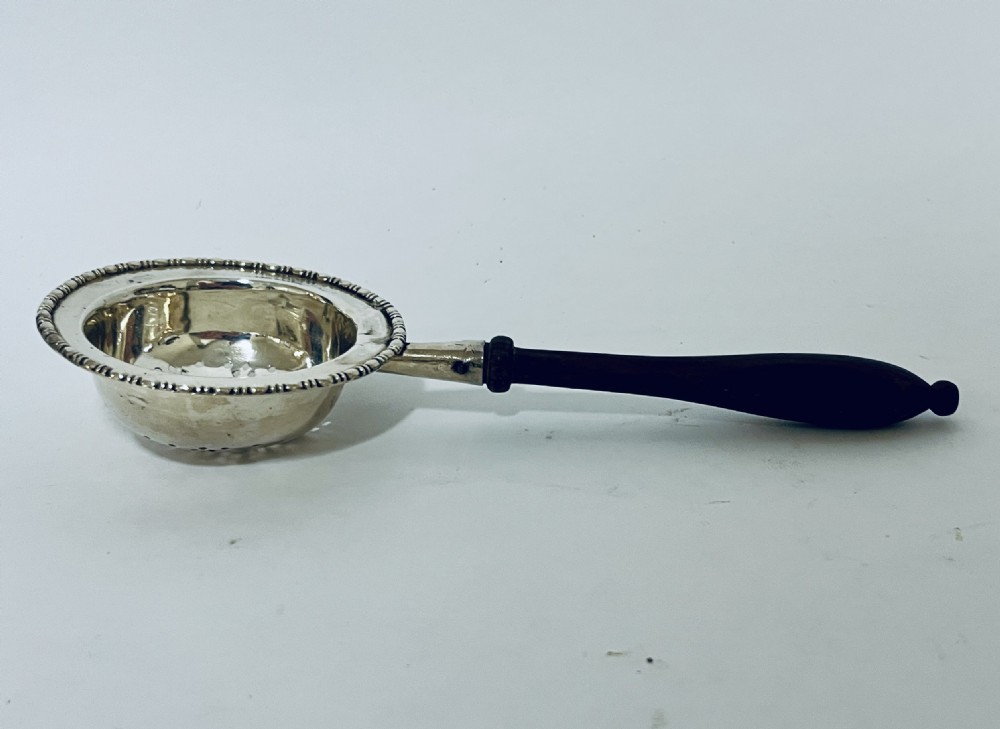 Antique Silver Tea Strainer