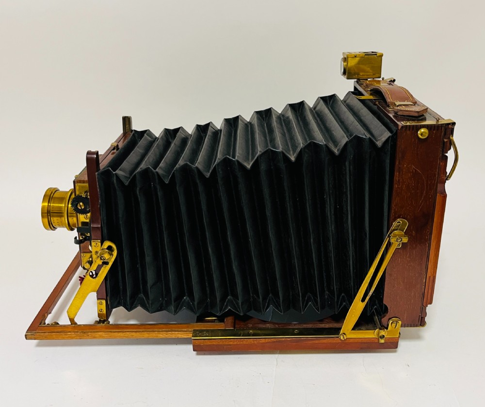 Victorian Thornton Pickard Ruby Plate Camera View XV