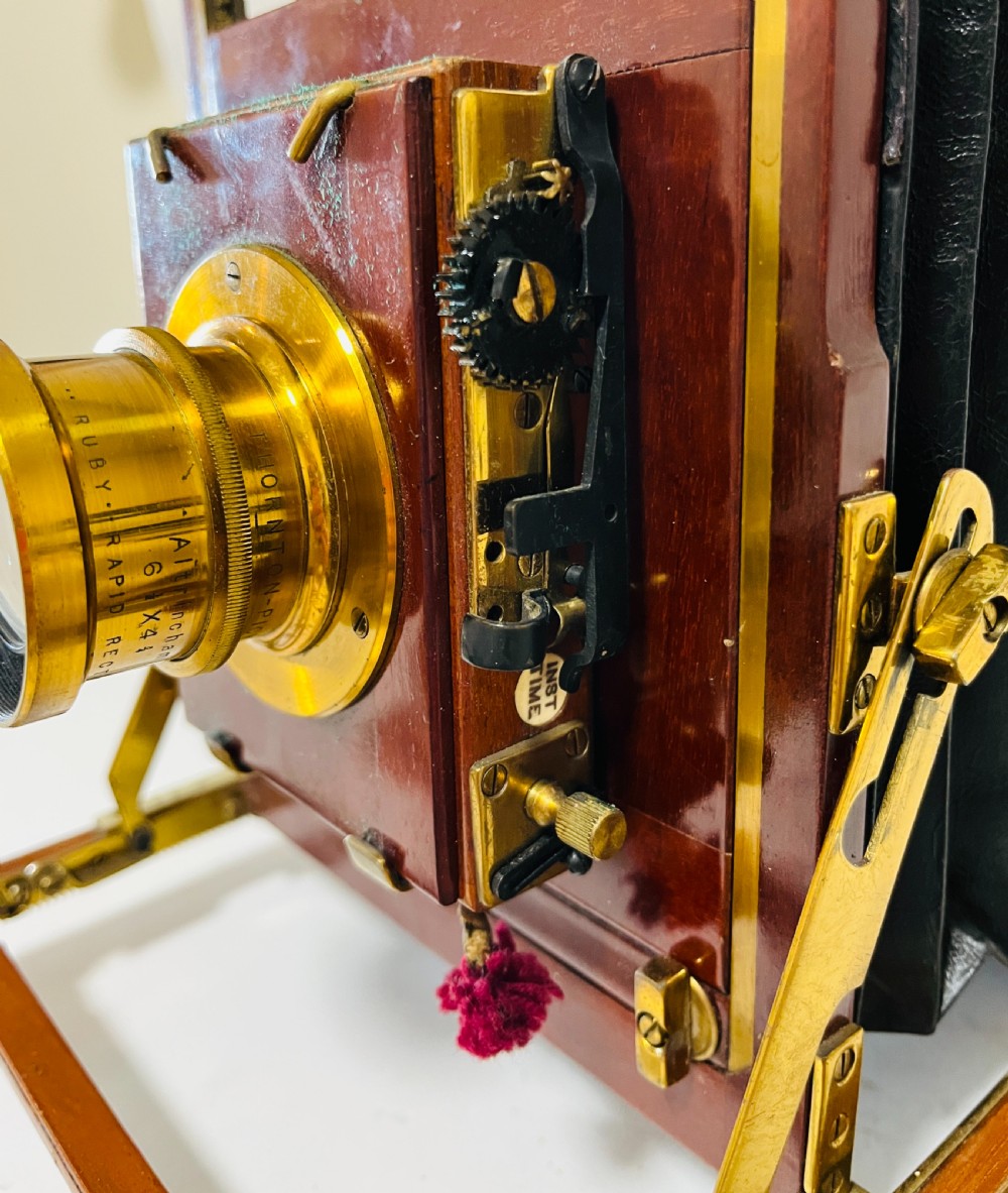 Victorian Thornton Pickard Ruby Plate Camera View XIX