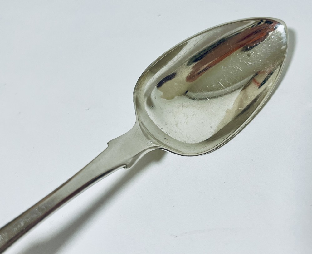 Exeter Silver Serving Spoon View III
