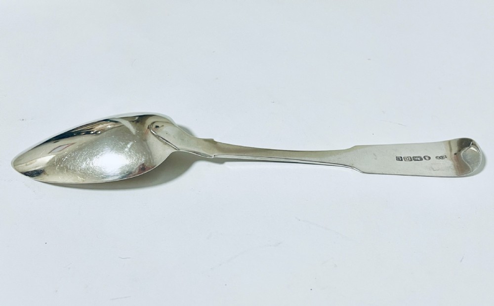 Exeter Silver Serving Spoon View X