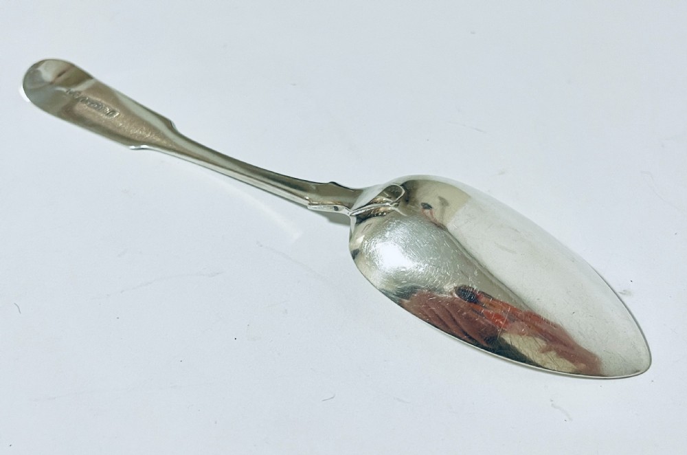 Exeter Silver Serving Spoon View XI