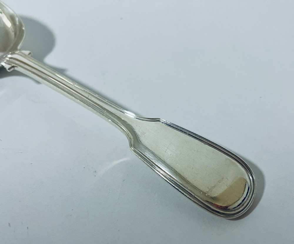 Georgian Silver Serving Spoon View III