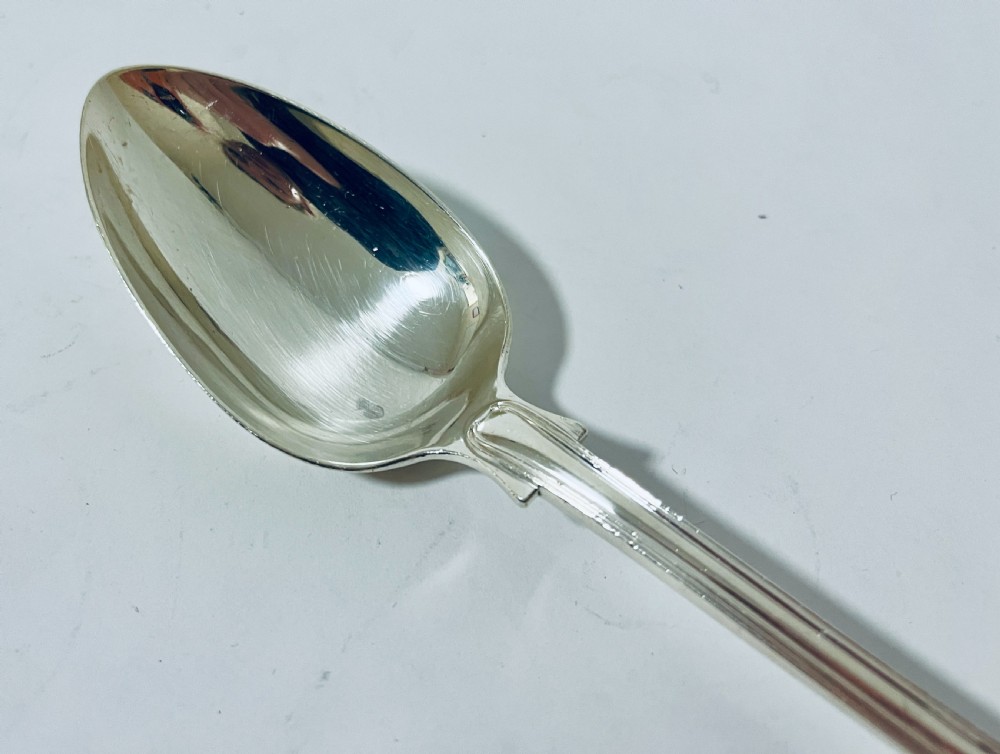 Georgian Silver Serving Spoon View IV