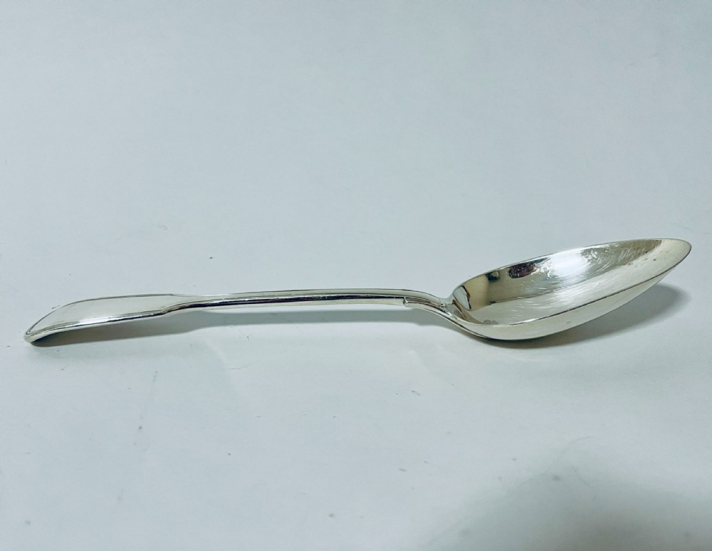 Georgian Silver Serving Spoon View VI