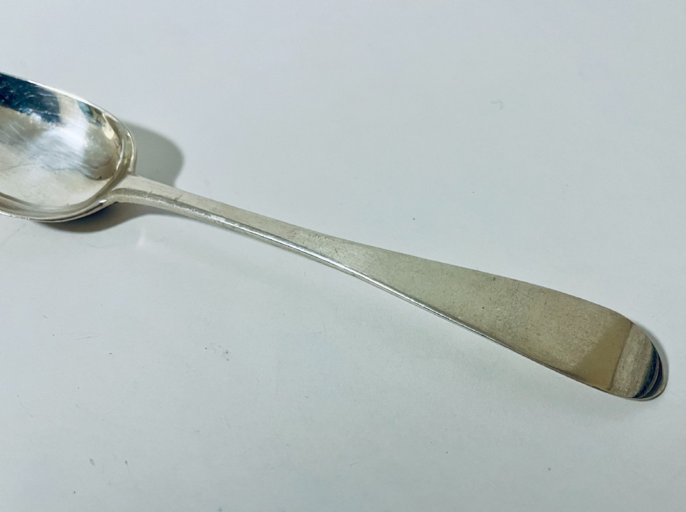 Antique Newcastle Silver Serving Spoon View IV